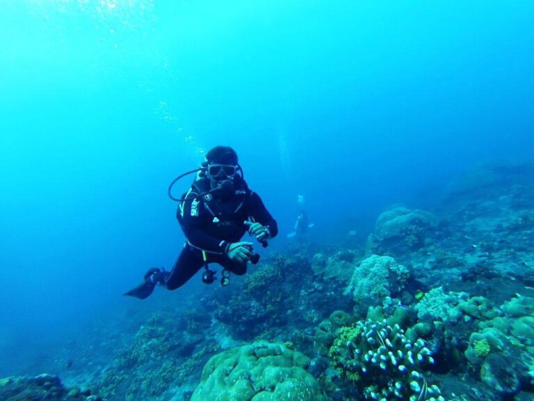 Learn to dive with blue corals dive havelock island India