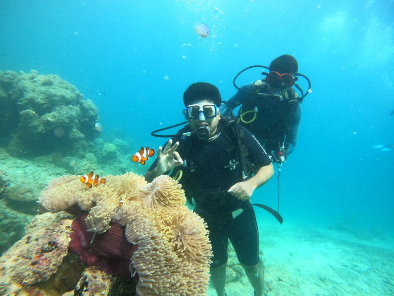 boat diving in havelock